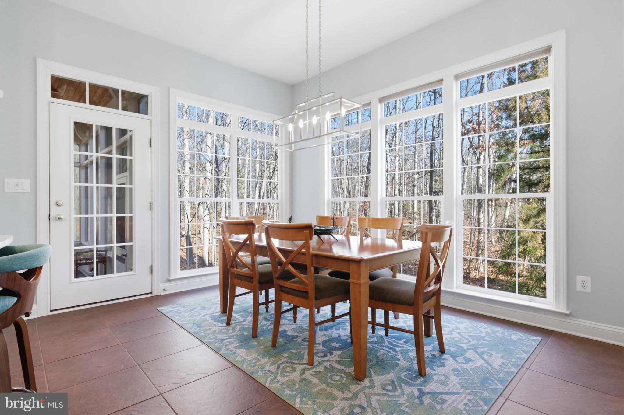 22455 Pine Ridge Court Ashburn, VA 20148 - Photo 30 of 99 Breakfast Nook with Lovely Views