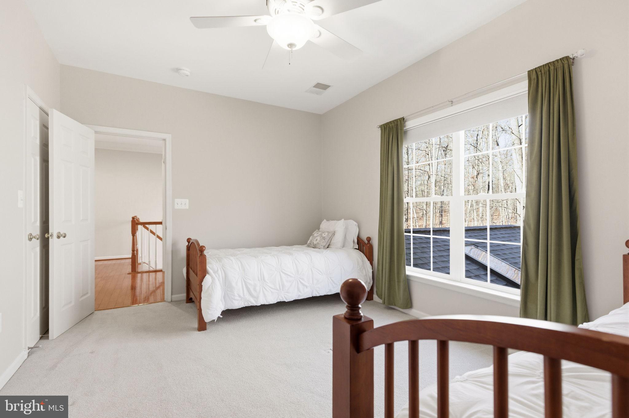 22455 Pine Ridge Court Ashburn, VA 20148 - Photo 59 of 99 Upper level Bedroom #5 with Walk in closet