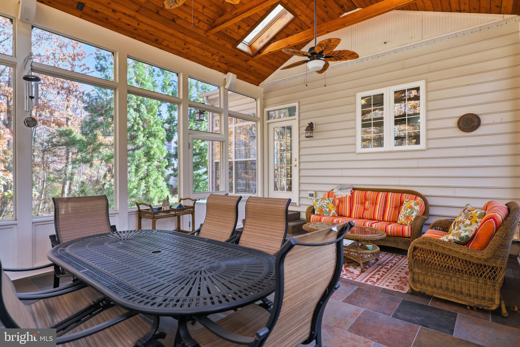 22455 Pine Ridge Court Ashburn, VA 20148 - Photo 82 of 99 Screened Porch with Bose Speakers