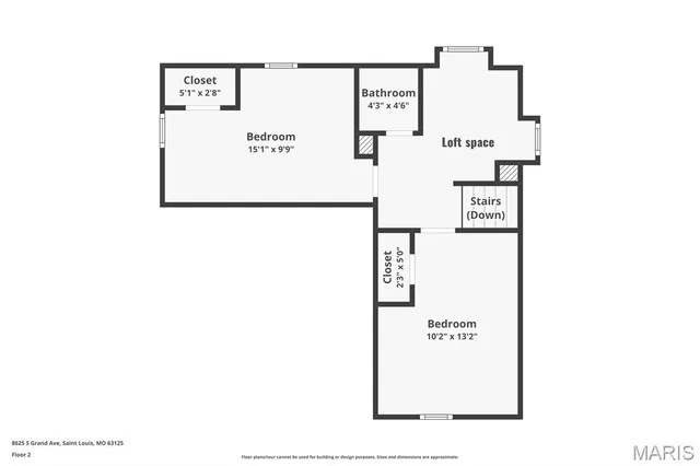 $130,000 | 8625 South Grand Avenue, St. Louis, MO 63125