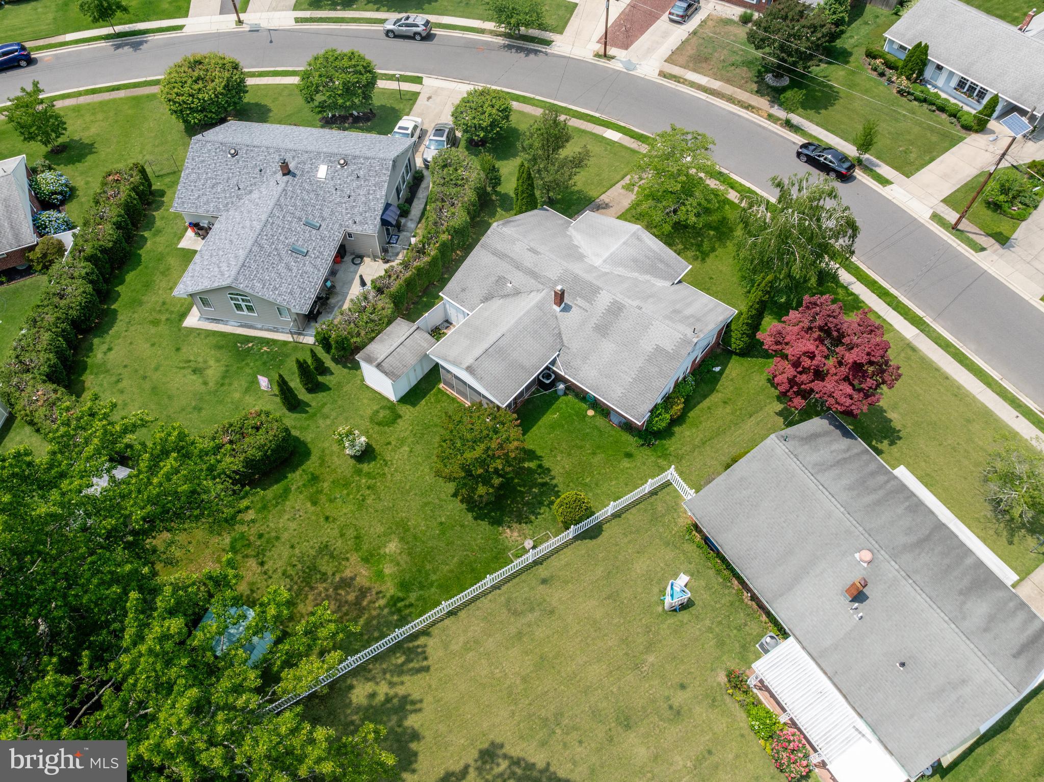 225 Buckner Avenue Haddonfield, NJ 08033 - Photo 23 of 24 an aerial view of a house