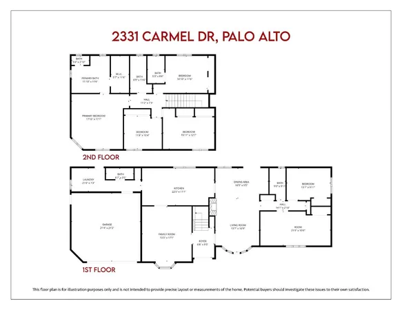 $4,990,000 | 2331 Carmel Drive, Palo Alto, CA 94303