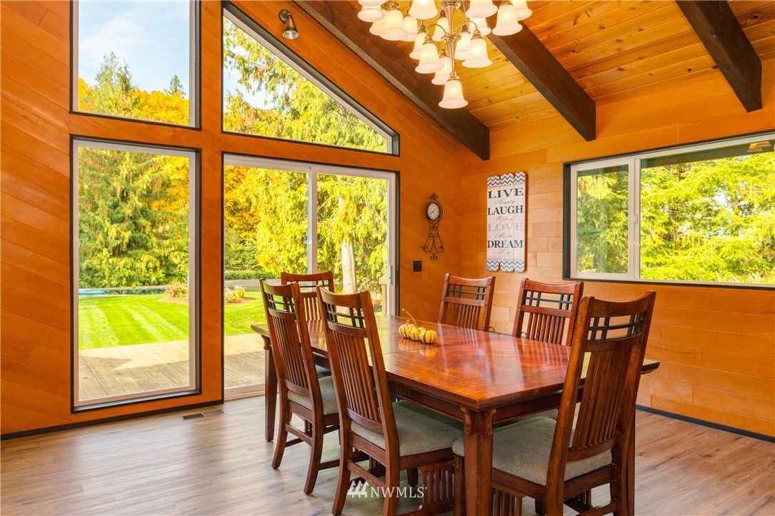 2291 East Pole Road Everson, WA 98247 - Photo 9 of 40 a view of a dining room with furniture window and wooden floor