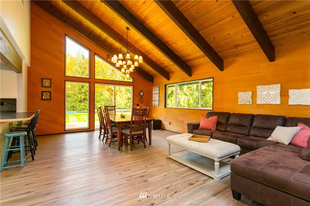 2291 East Pole Road Everson, WA 98247 - Photo 10 of 40 a living room with furniture and a wooden floor