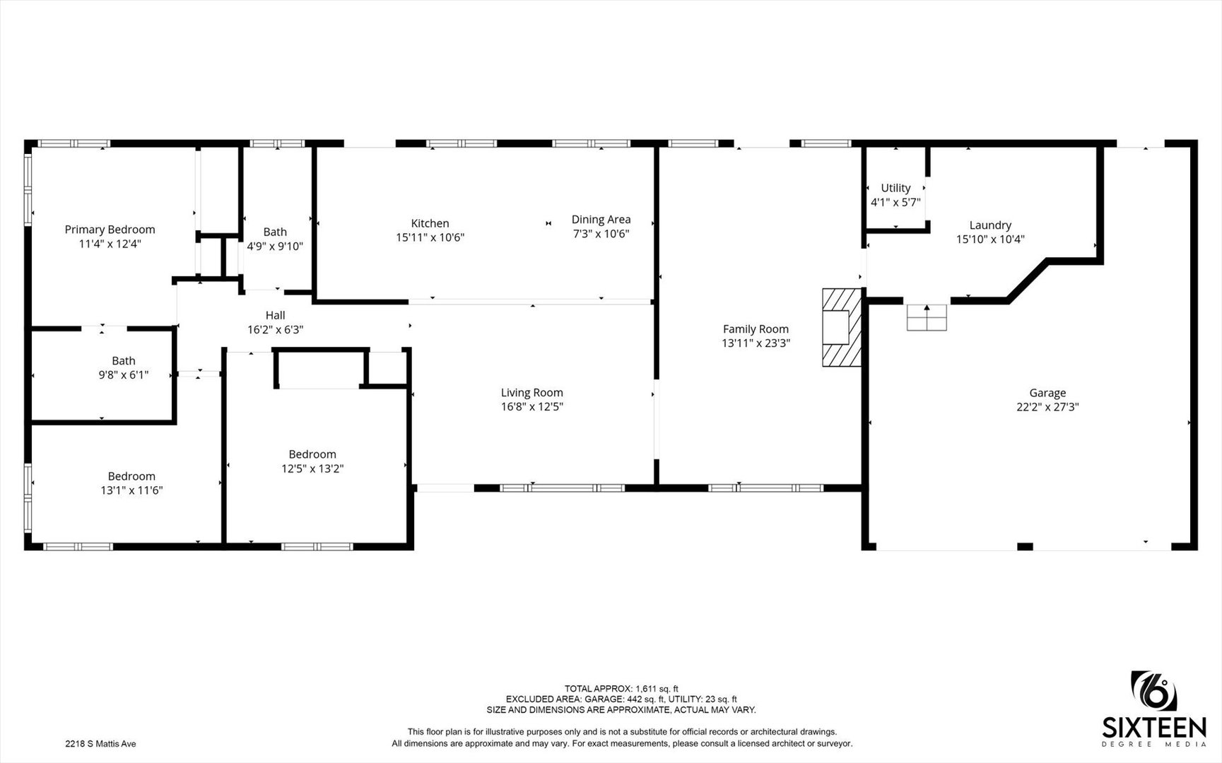 2218 South Mattis Avenue Champaign, IL 61821 - Photo 36 of 36 a picture of a floor plan