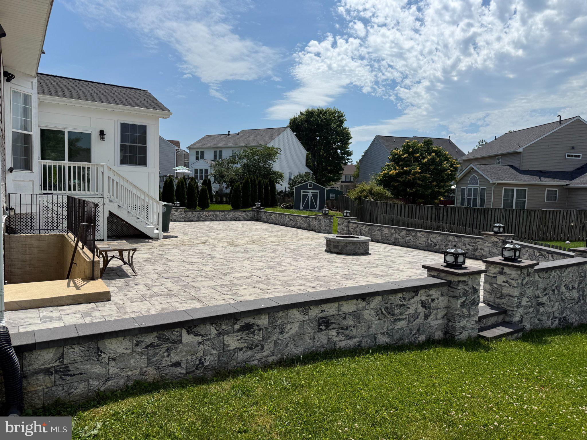 601 Crossover Court Frederick, MD 21703 - Photo 54 of 55 Spacious patio with serene surroundings.