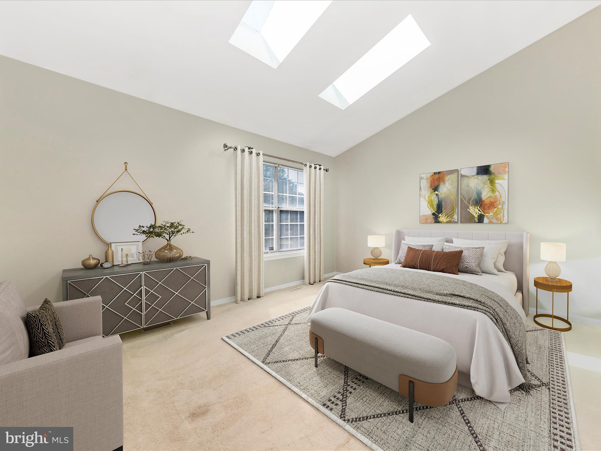 231 Coventry Square, Unit 231 Sterling, VA 20164 - Photo 17 of 40 a bedroom with furniture and a window