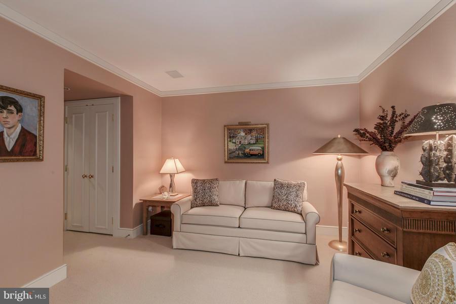 2810 R Street Northwest Washington, DC 20007 - Photo 10 of 14 a living room with furniture and a lamp