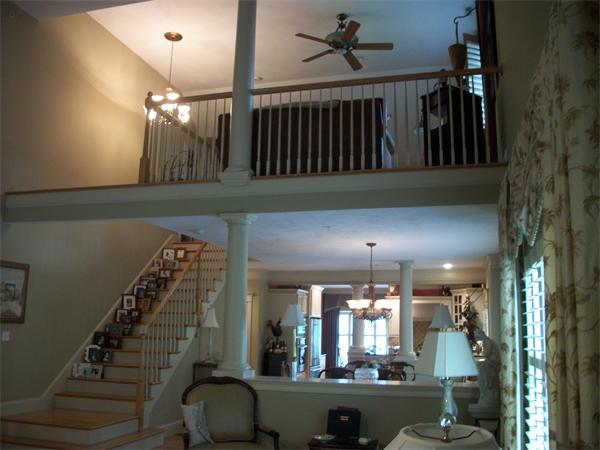 8 Sauta Farm Way, Unit 8 Hudson, MA 01749 - Photo 10 of 30 a view of staircase and living room with furniture