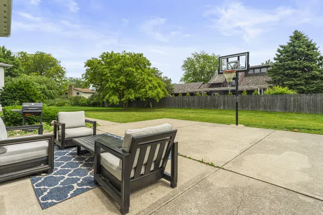 a view of empty room