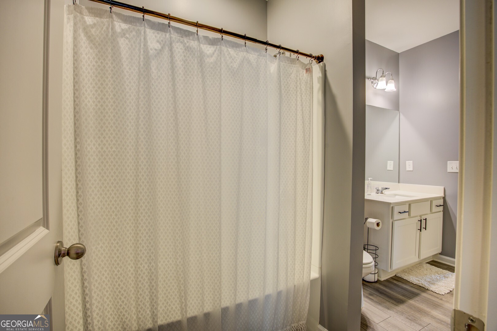 39 Dorsey Way Monroe, GA 30655 - Photo 31 of 44 a bathroom with a shower and a sink