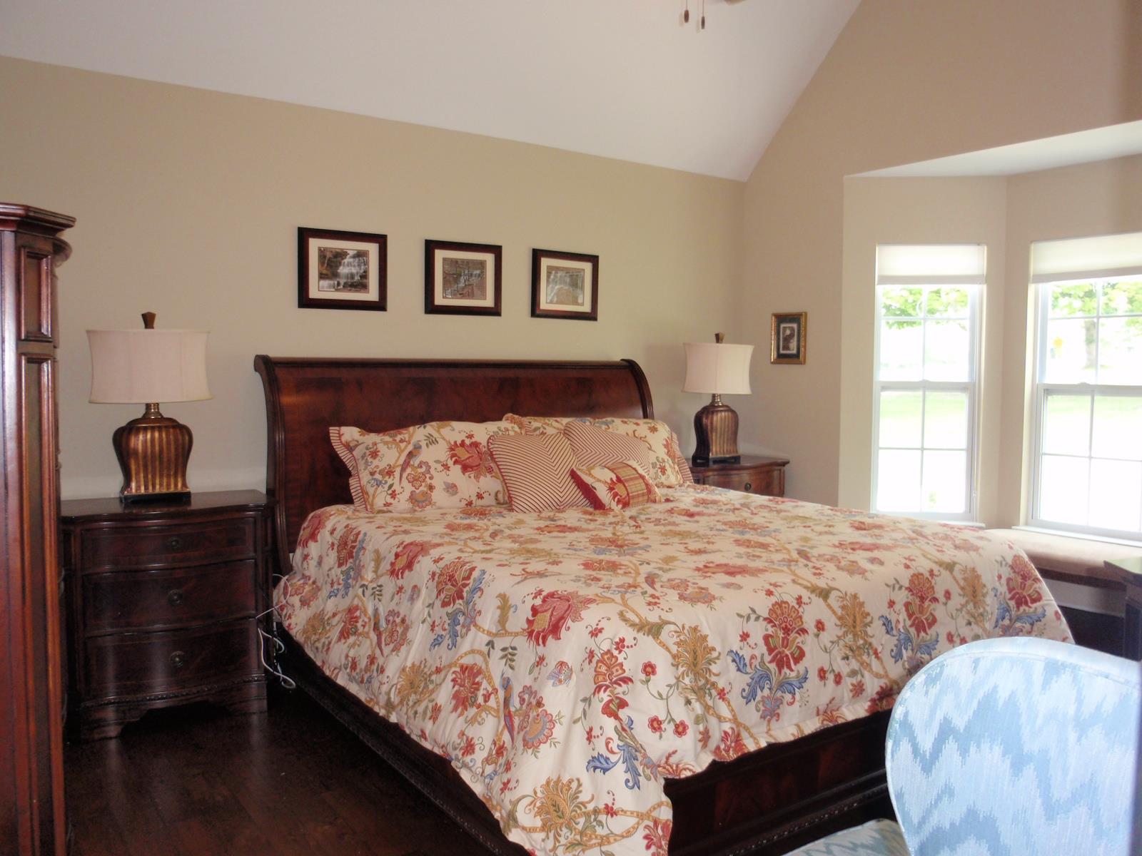 206 Black Road Dickson, TN 37055 - Photo 16 of 22 a bedroom with bed and a window