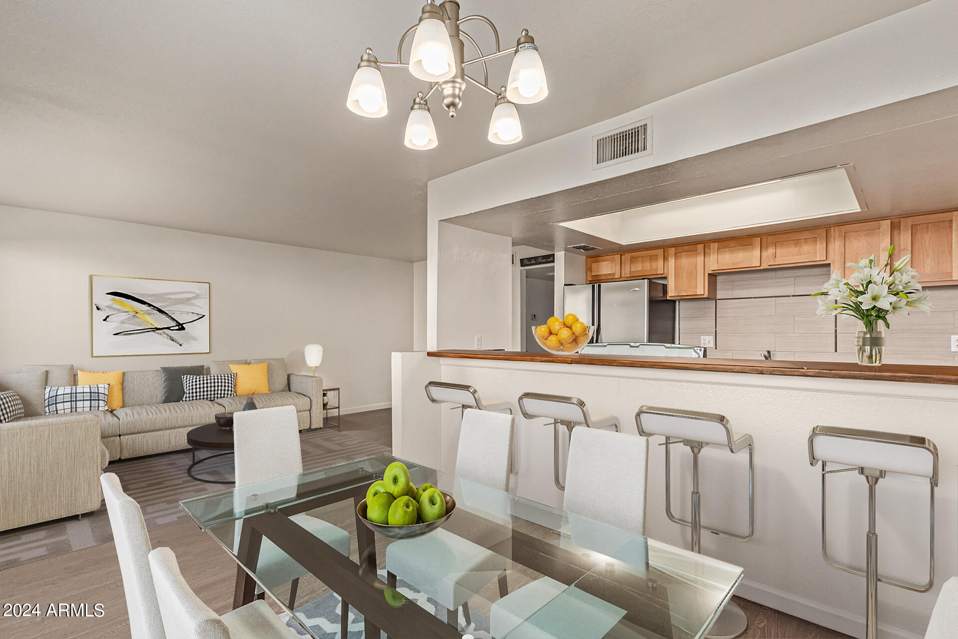 18202 North Cave Creek Road, Unit 228 Phoenix, AZ 85032 - Photo 13 of 31 Dining Area - Virtually Staged
