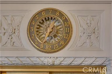 a view of a swimming pool with a table and chairs