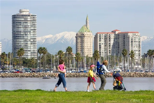 a view of a hallway with an outdoor space