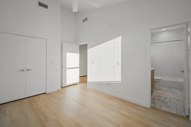 wooden floor in an empty room