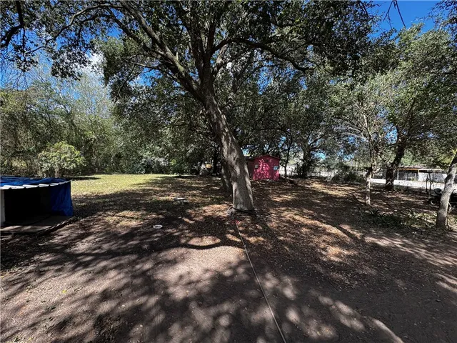 a view of street with trees
