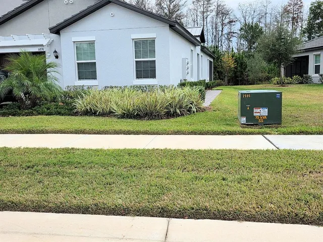 a view of backyard with outdoor space
