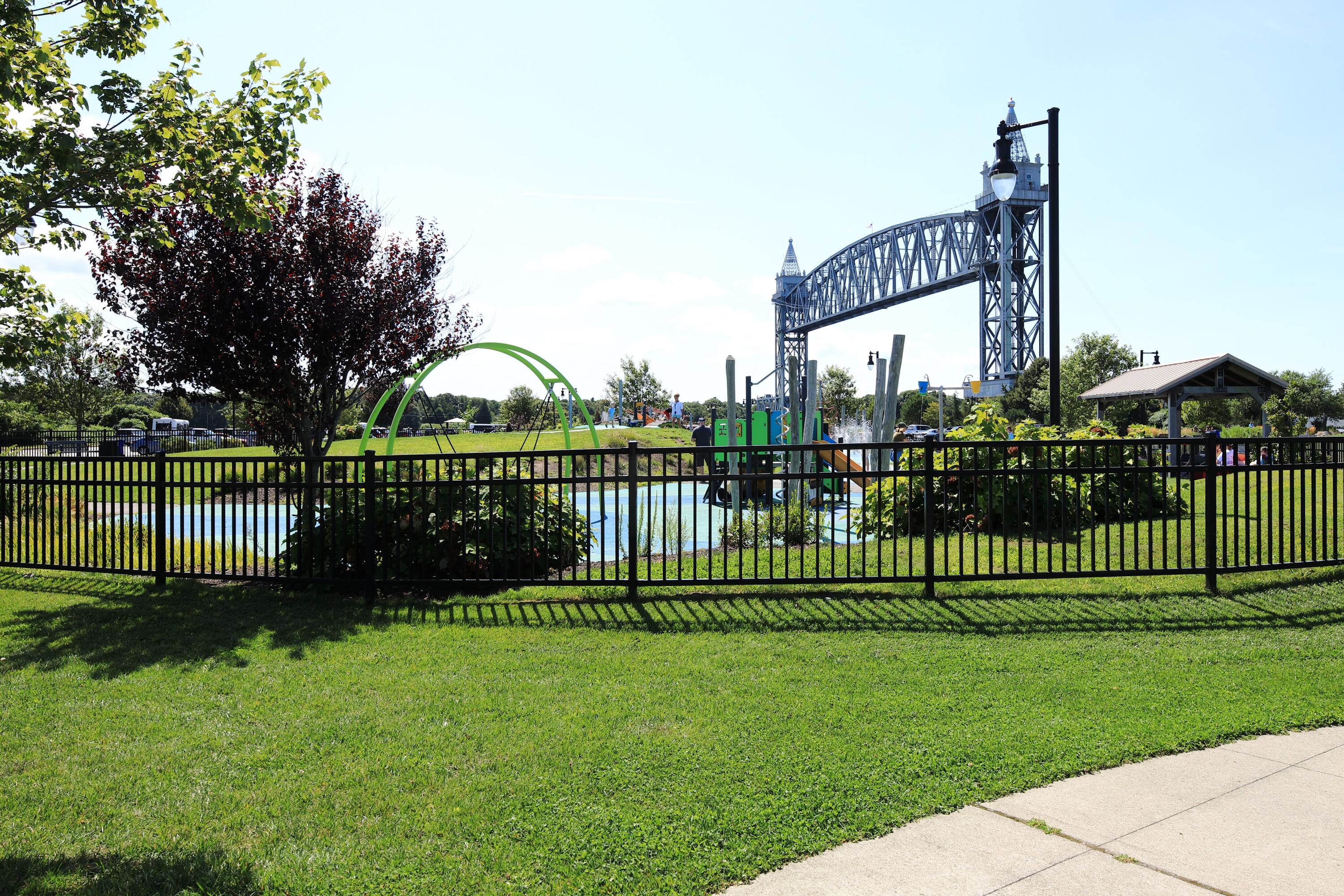 41 Bourne Neck Drive Buzzards Bay, MA 02532 - Photo 46 of 52 a view of a garden and a slide