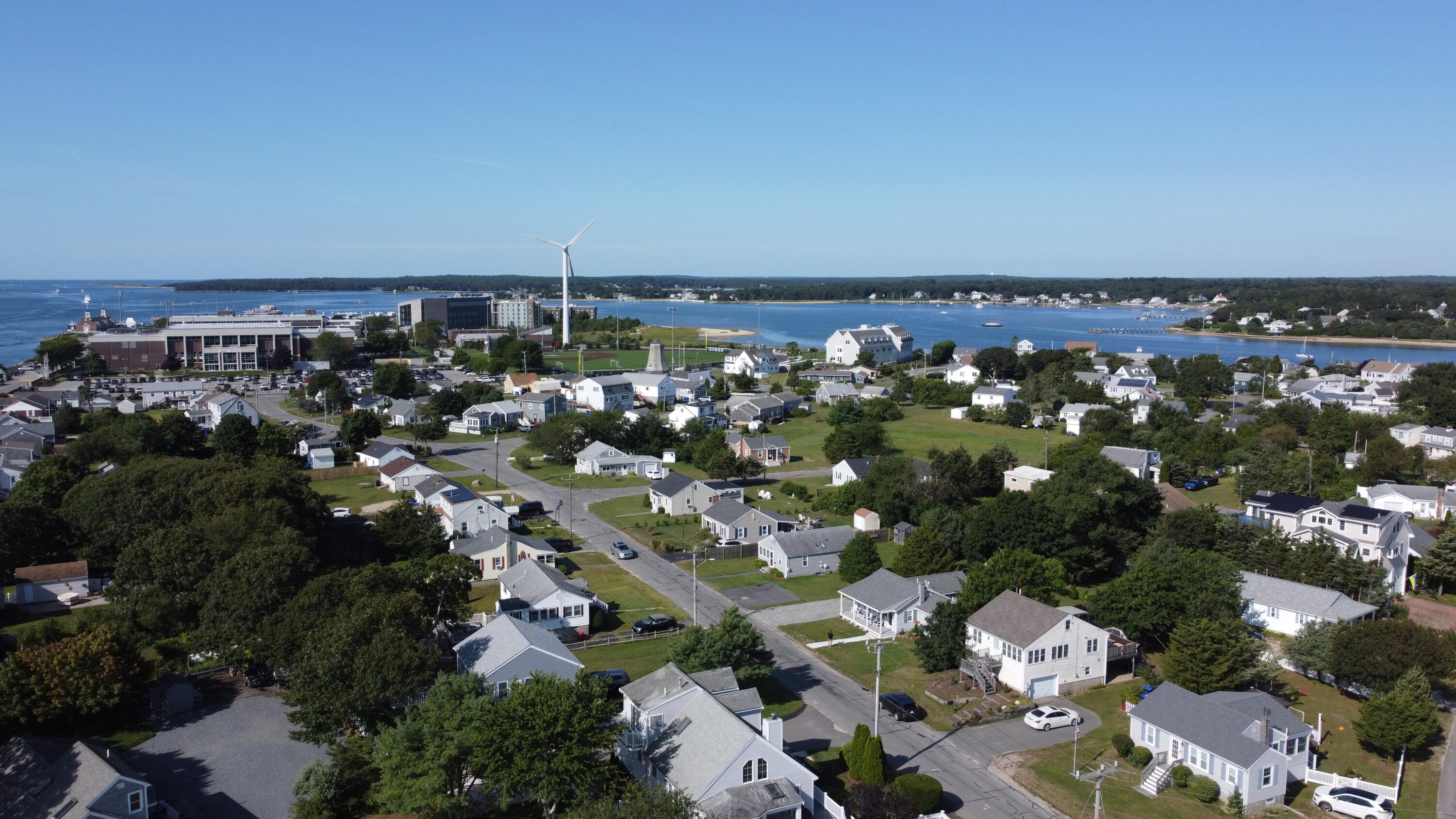 41 Bourne Neck Drive Buzzards Bay, MA 02532 - Photo 7 of 52 an aerial view of a city with lots of residential buildings