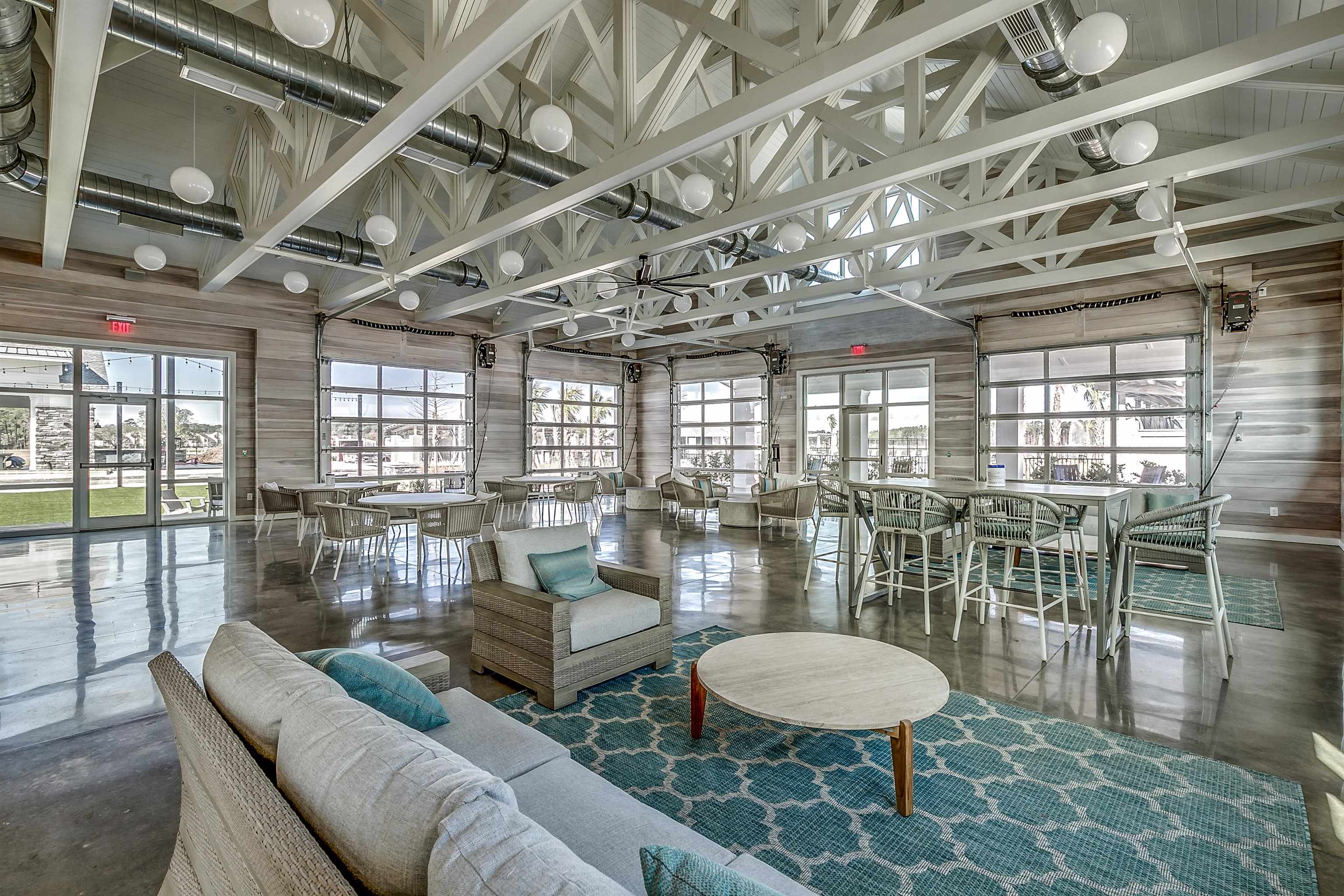 236 Bluestem Loop Little River, SC 29566 - Photo 34 of 40 Building lobby featuring wood walls