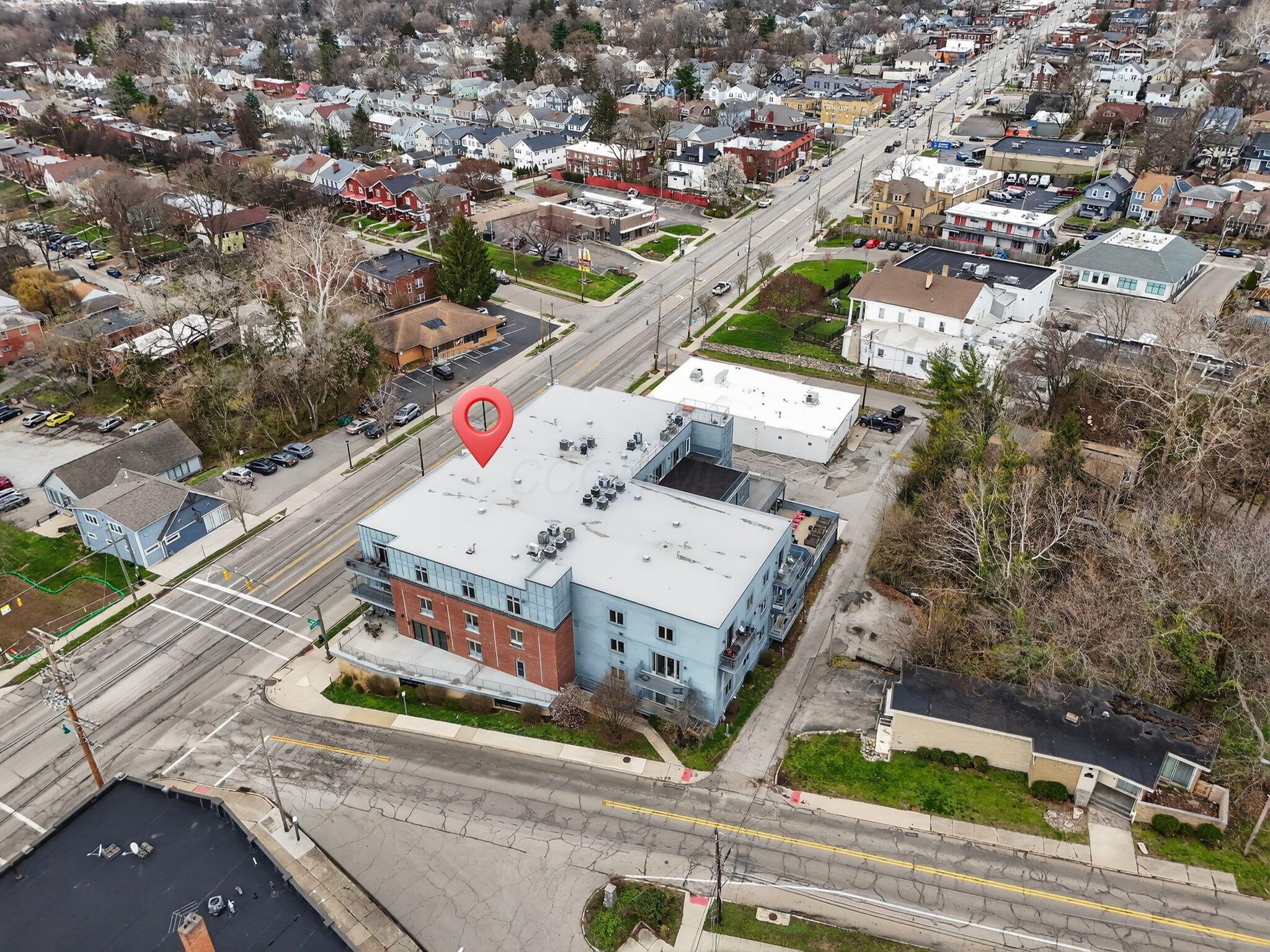 10 East Weber Road, Unit 402 Columbus, OH 43202 - Photo 68 of 78 10 E Weber 402 (Drone)-2