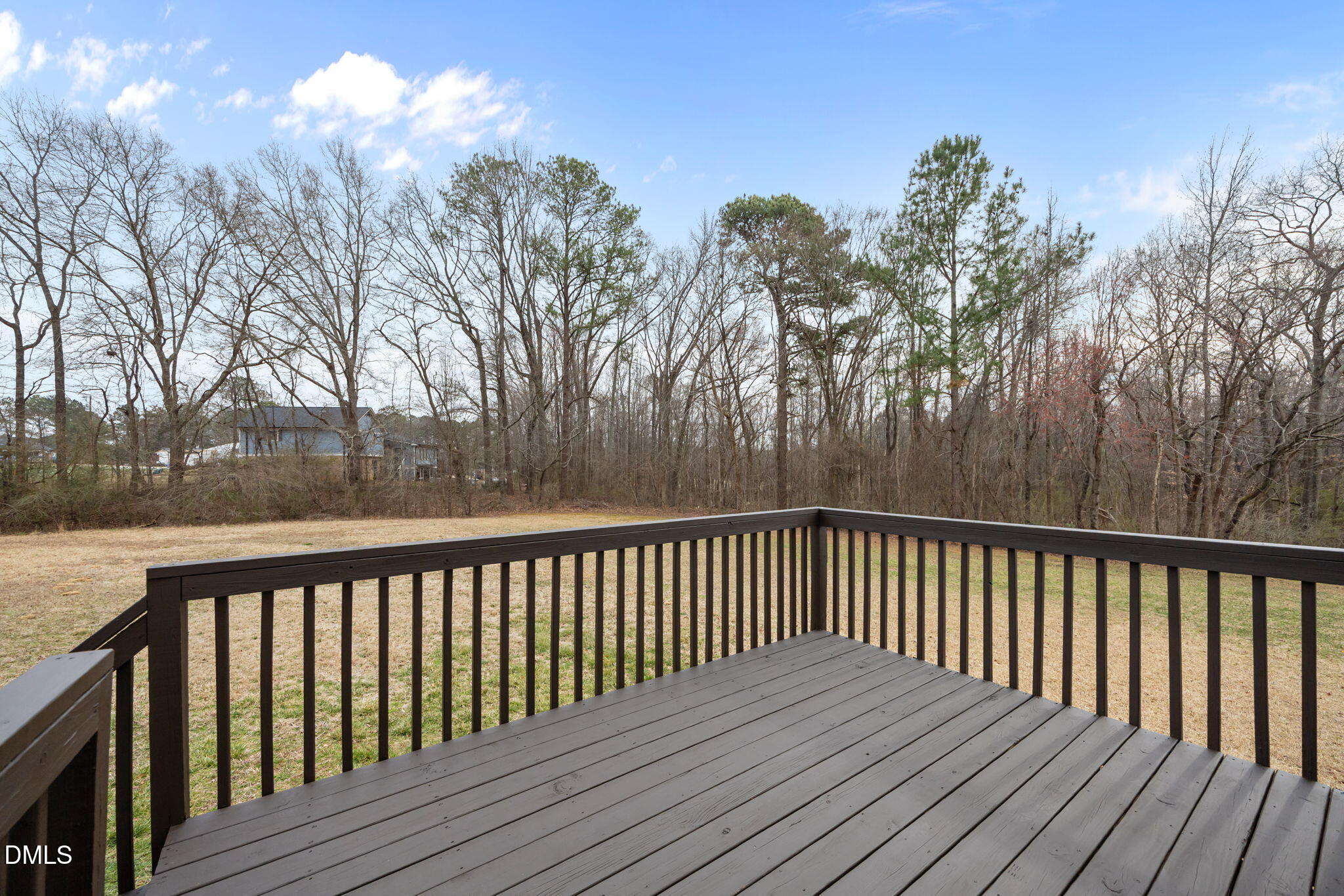 1305 Tawny View Lane Raleigh, NC 27603 - Photo 34 of 47 a view of balcony with wooden floor and fence