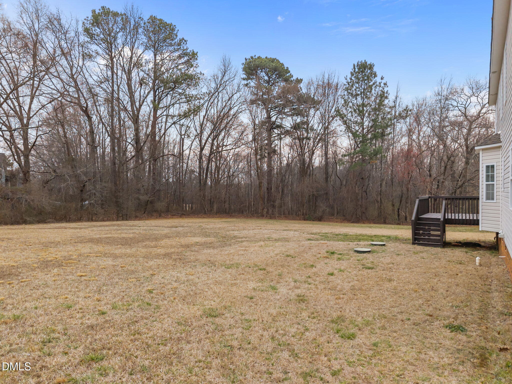1305 Tawny View Lane Raleigh, NC 27603 - Photo 40 of 47 a backyard of a house with lots of trees