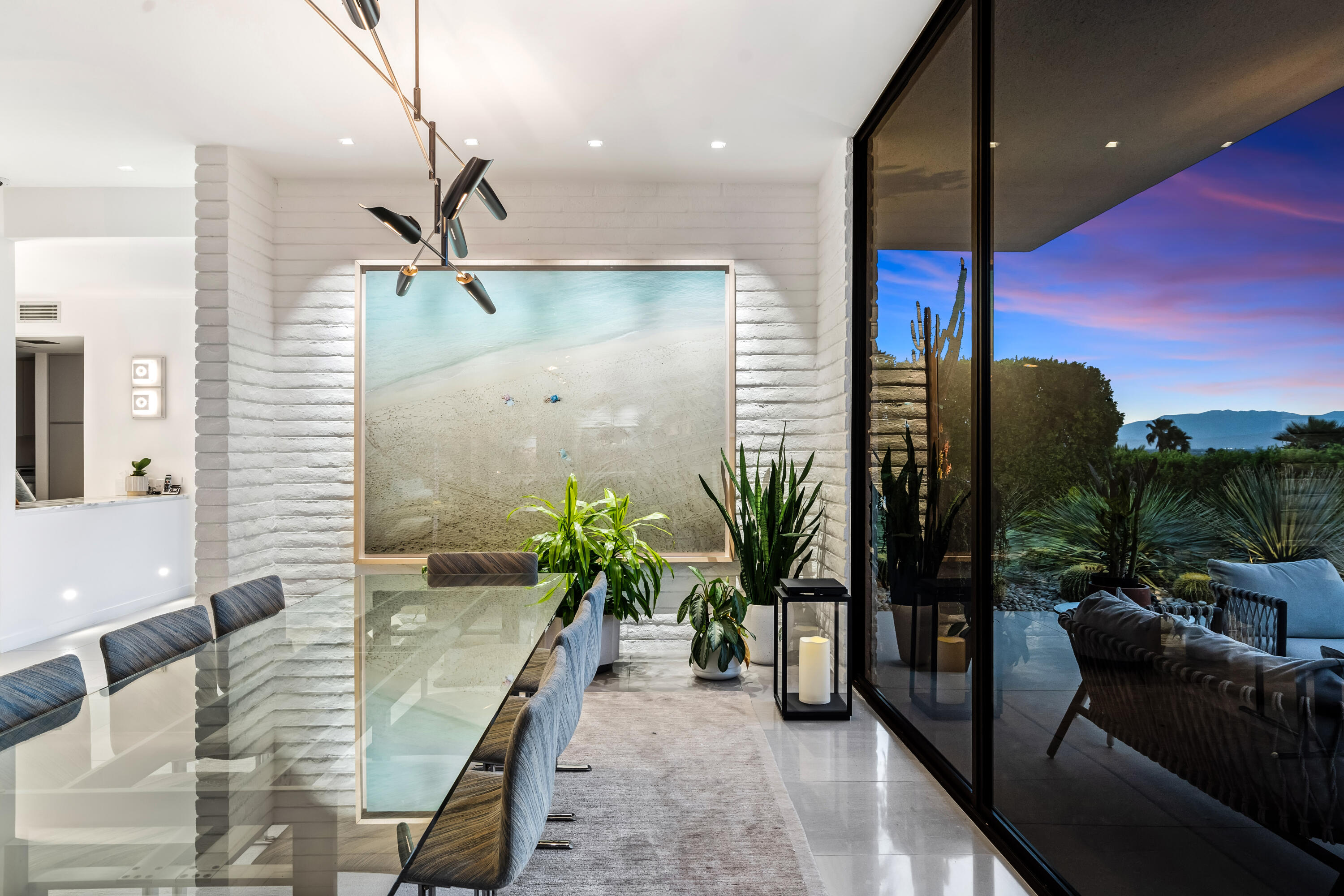 70149 Sonora Road Rancho Mirage, CA 92270 - Photo 18 of 48 a lobby with furniture and potted plant