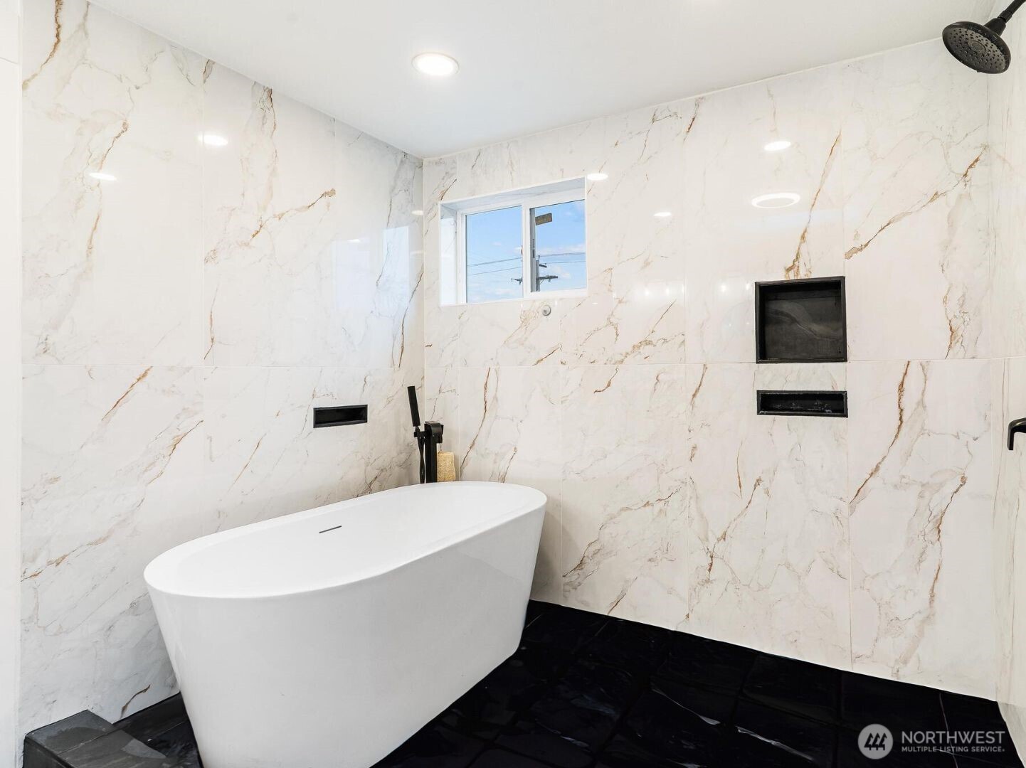 27805 Hinkleman Road East Buckley, WA 98321 - Photo 26 of 40 a bathroom with a bathtub and a shower