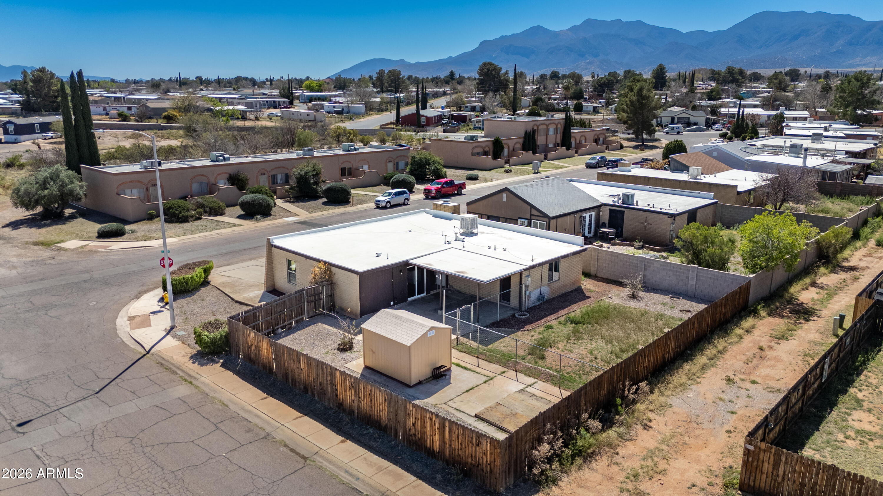 520 South 3rd Street Sierra Vista, AZ 85635 - Photo 28 of 28 a view of a terrace with sitting area