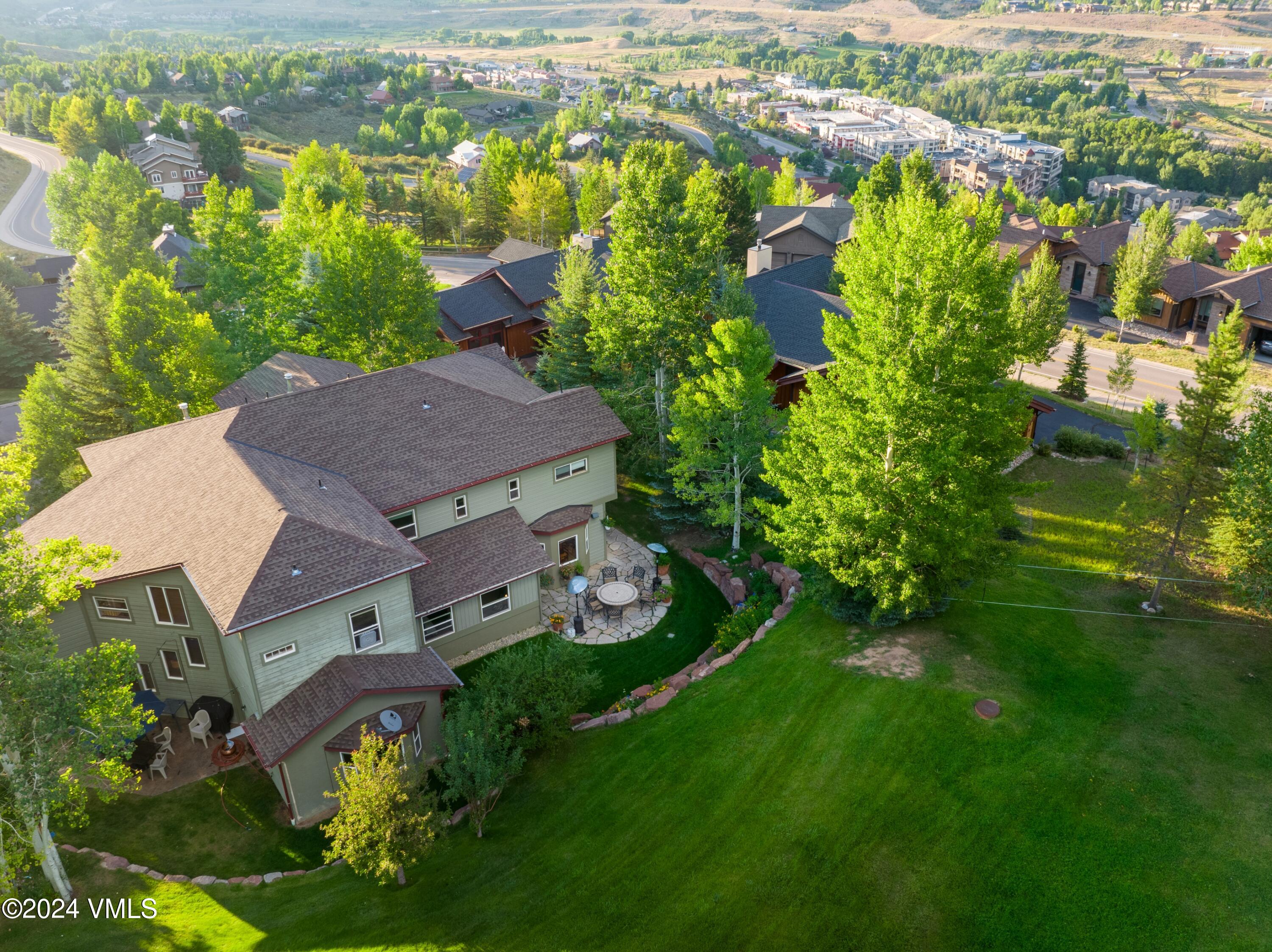 46 Andover Trail, Unit A Edwards, CO 81632 - Photo 24 of 27 an aerial view of residential houses with outdoor space and trees