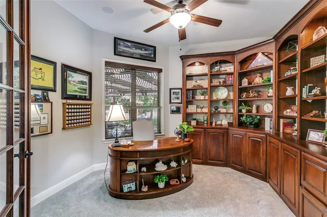 a room with furniture and window