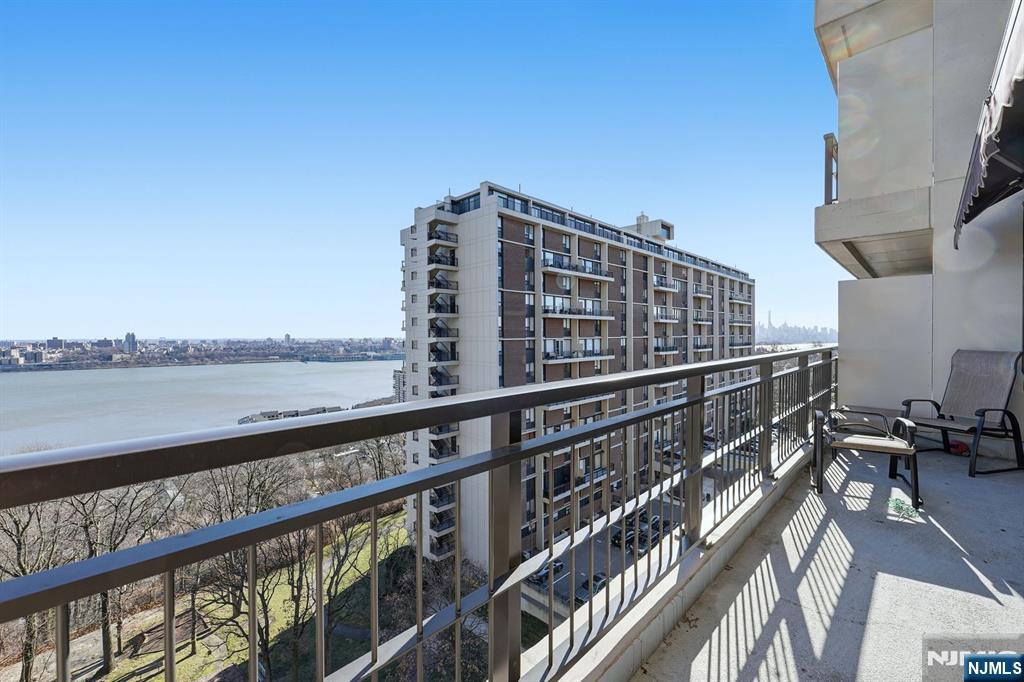 2 Horizon Road, Unit 1010 Fort Lee, NJ 07024 - Photo 26 of 42 a view of balcony with furniture