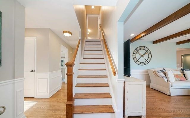 453 West Saddle River Road Upper Saddle River, NJ 07458 - Photo 17 of 28 a view of entryway and hall with wooden floor