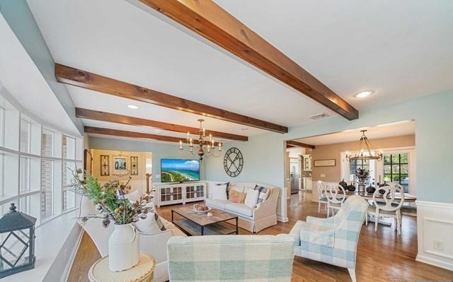453 West Saddle River Road Upper Saddle River, NJ 07458 - Photo 2 of 28 a living room with furniture and wooden floor