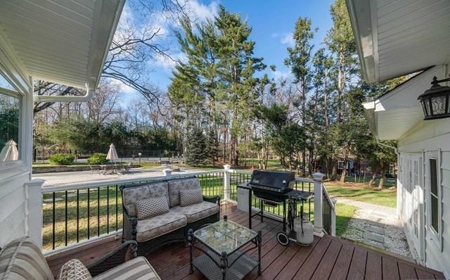 453 West Saddle River Road Upper Saddle River, NJ 07458 - Photo 21 of 28 a view of a chair and tables in the balcony