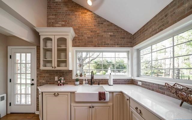 453 West Saddle River Road Upper Saddle River, NJ 07458 - Photo 9 of 28 a view of a kitchen with a sink and cabinets