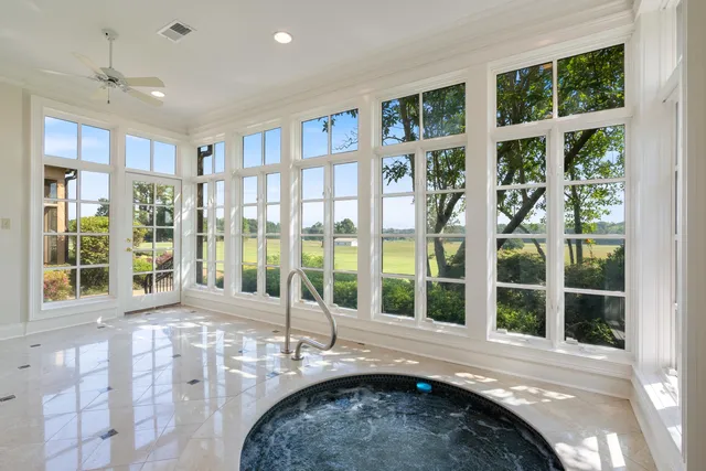 a view of closet area