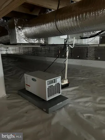 a view of storage and utility room