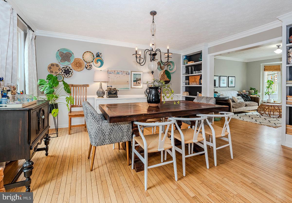1665 Patrice Circle Crofton, MD 21114 - Photo 5 of 55 a view of a dining room with furniture and wooden floor