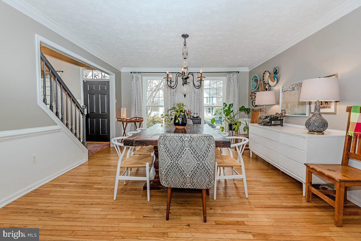 1665 Patrice Circle Crofton, MD 21114 - Photo 6 of 55 a view of a dining room with furniture window and wooden floor