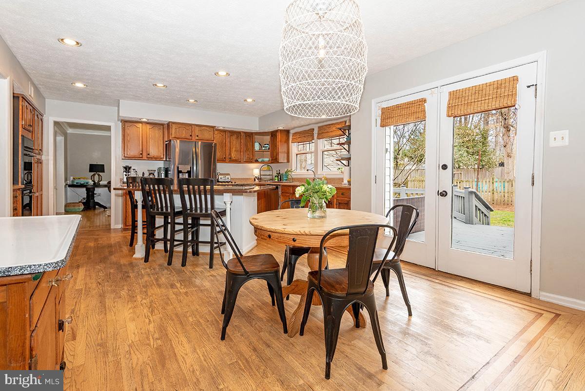 1665 Patrice Circle Crofton, MD 21114 - Photo 8 of 55 a view of a dining room with furniture window and wooden floor