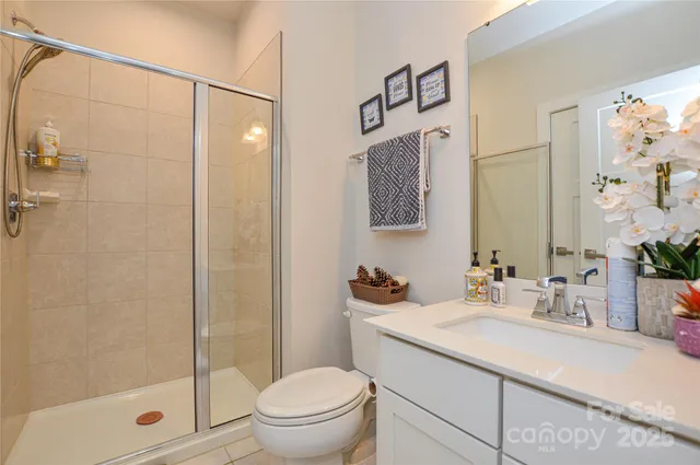 a view of hallway with windows