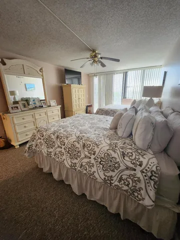 a view of a balcony with city view