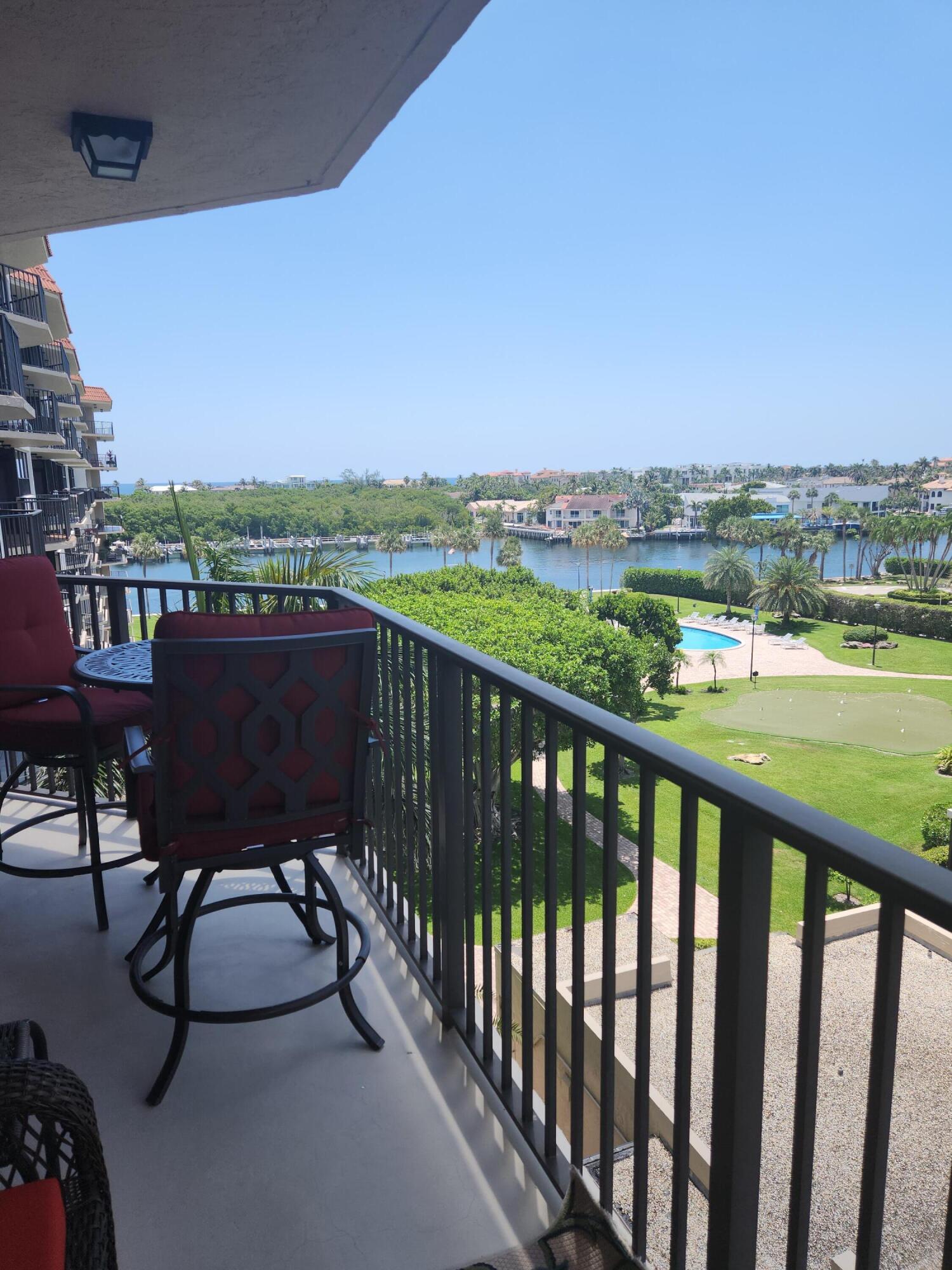 899 Jeffery Street, Unit 601 Boca Raton, FL 33487 - Photo 18 of 47 a view of a city from a balcony