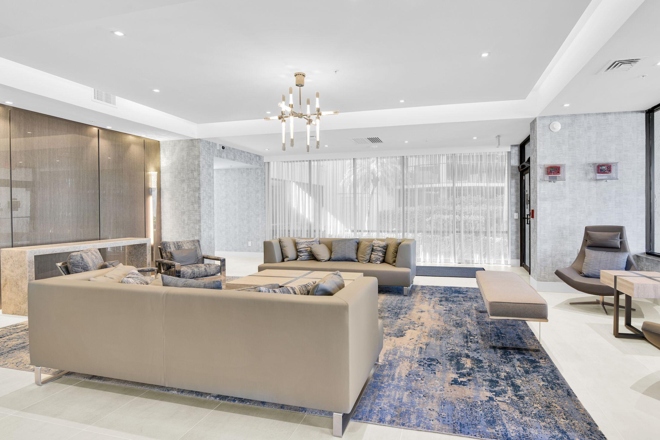 899 Jeffery Street, Unit 601 Boca Raton, FL 33487 - Photo 36 of 47 a large white room with a large window