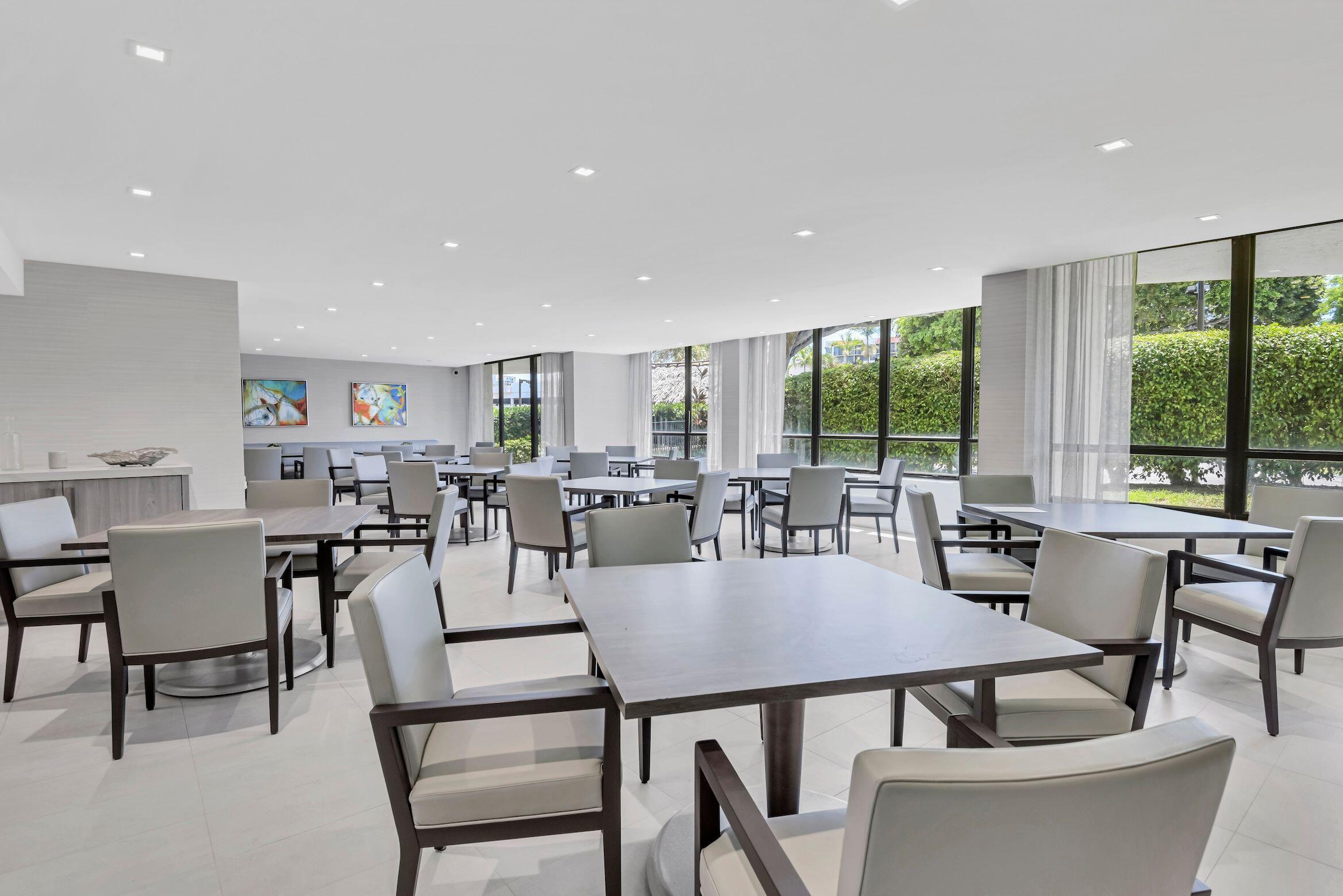 899 Jeffery Street, Unit 601 Boca Raton, FL 33487 - Photo 45 of 47 a view of a dining room with furniture and window