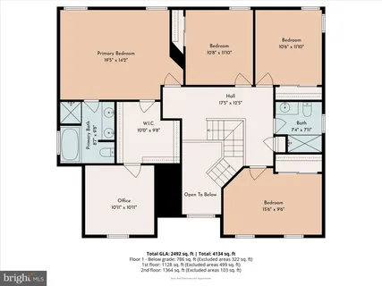 a picture of a room with wall