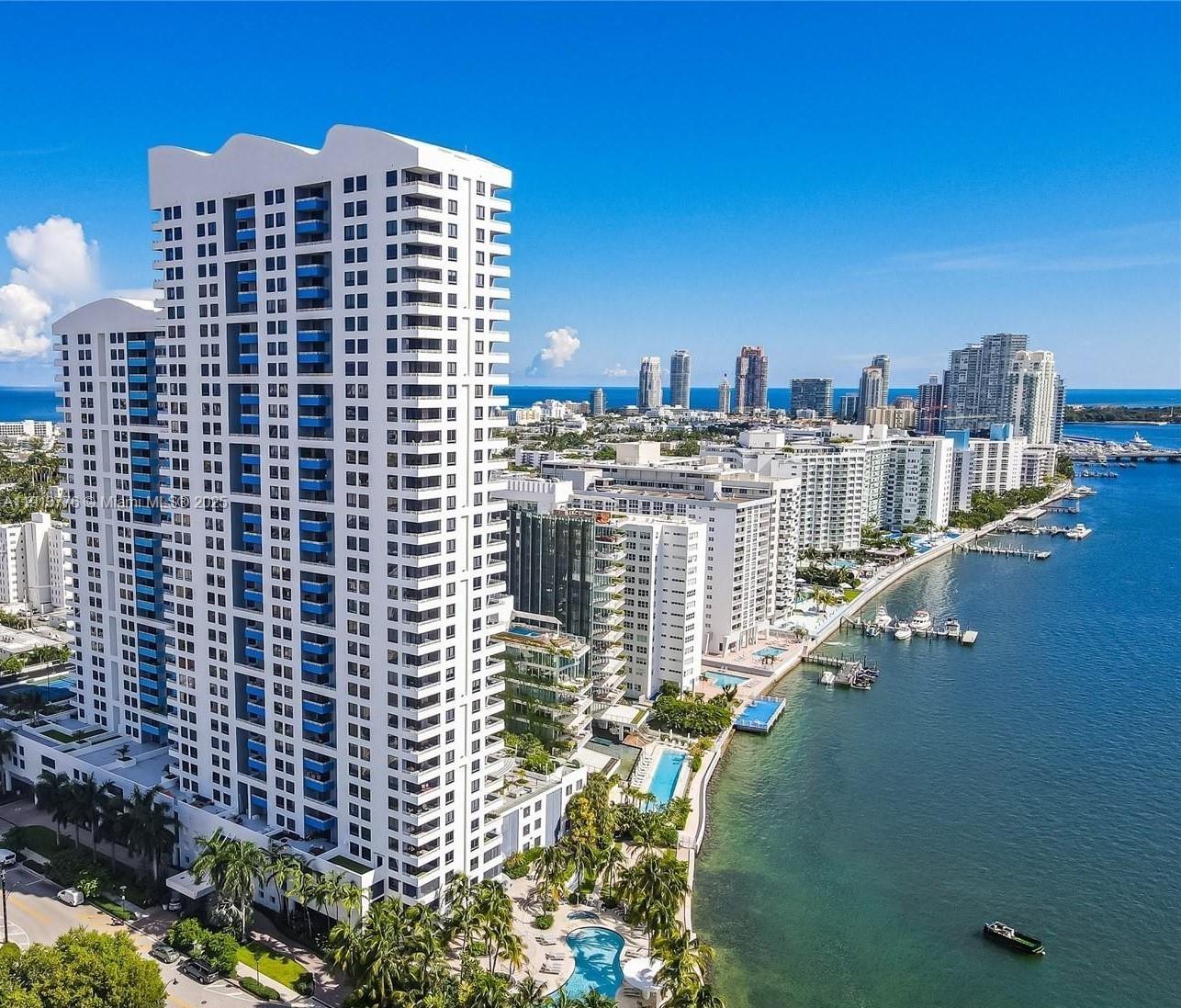 1330 West Avenue, Unit 1807 Miami Beach, FL 33139 - Photo 1 of 17 a view of a city with tall buildings